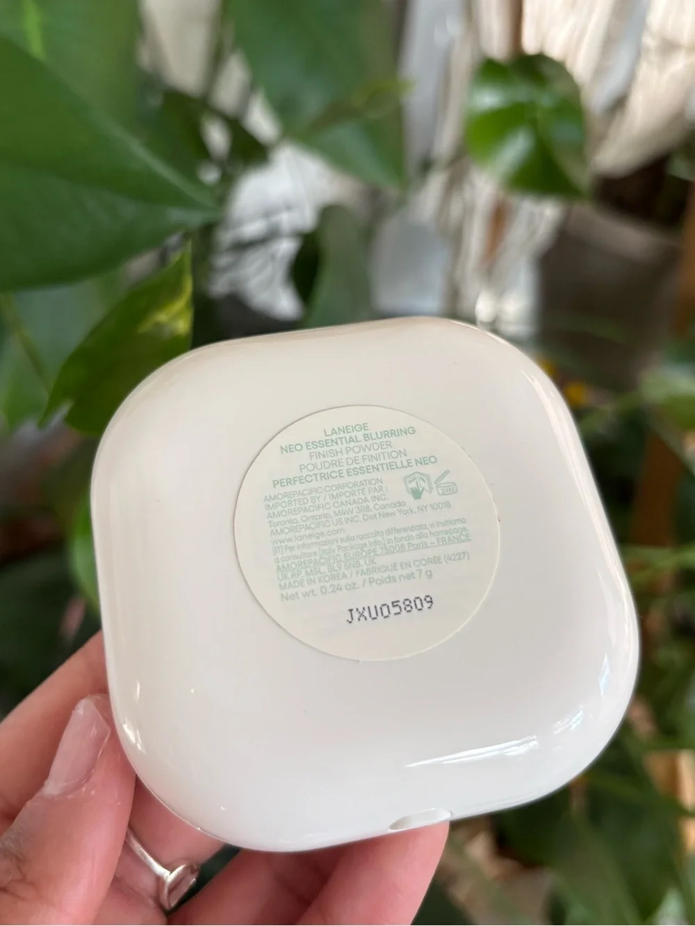 Laneige Neo Blurring Powder, Hyaluronic Acia, Semi-Matte, Skincare Powder